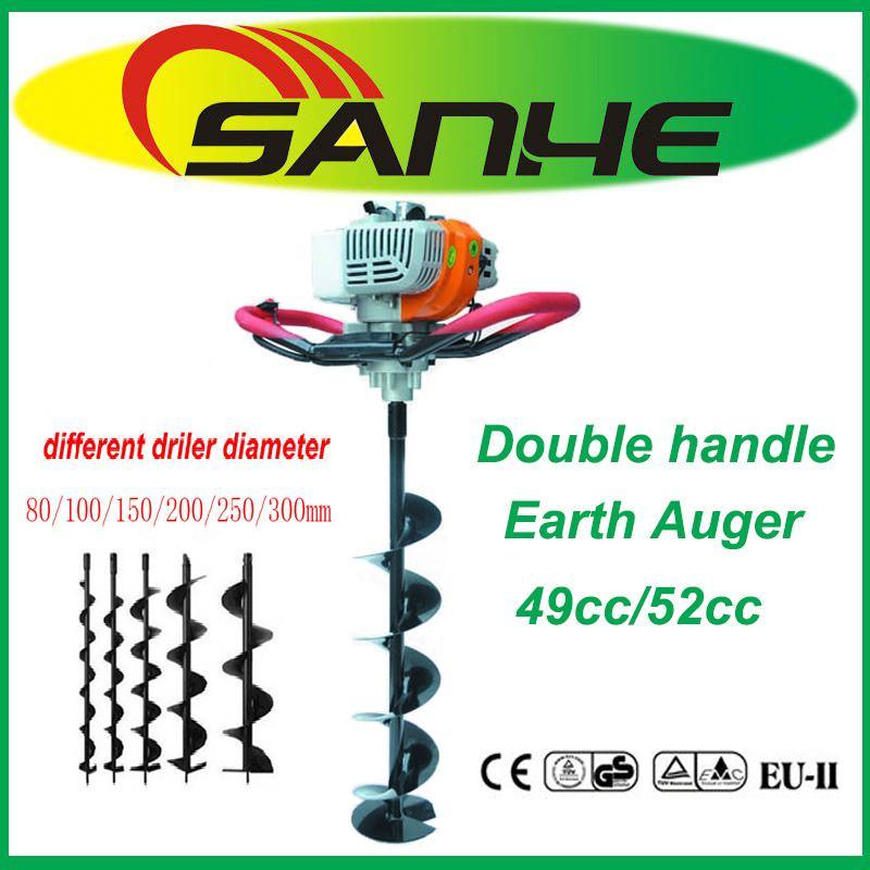 New Professional Earth Auger with 52cc