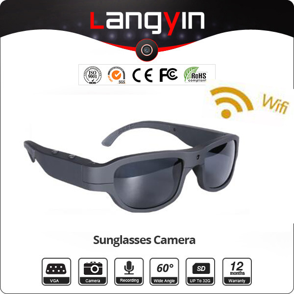 Sport Sunglasses Easy to Carry Camera Sunglasses with Video, Micro Camera Glasses Camouflage Color