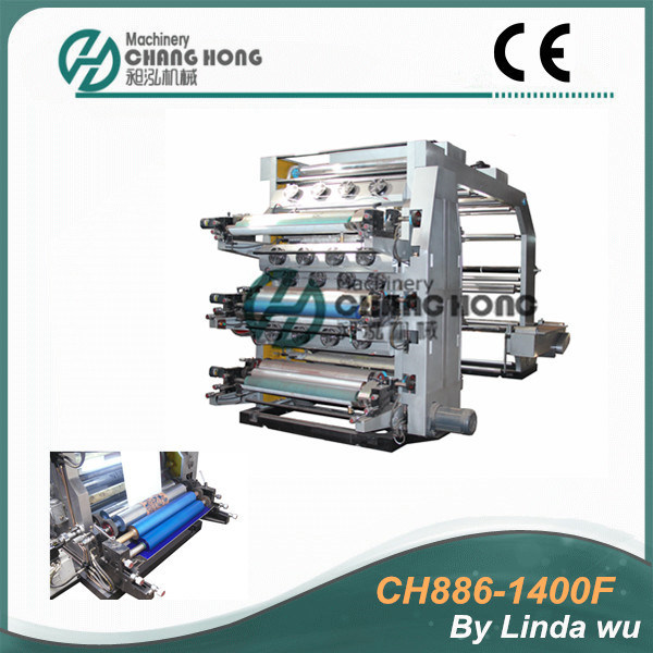 6 Colour Printing Machine with 100m/Min (CH886-1400F)