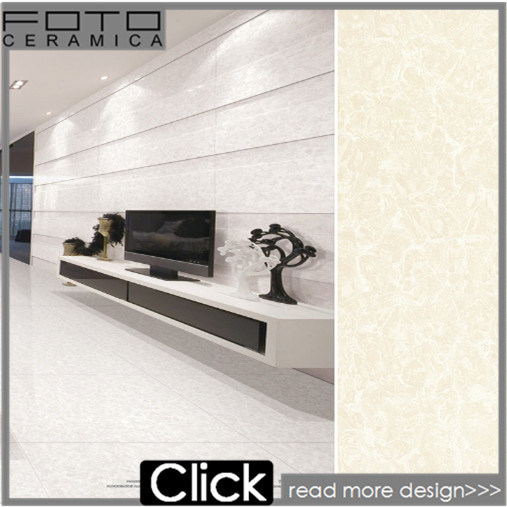 White Color China Polished Porcelain Floor Tile Pilates (PLT6001)