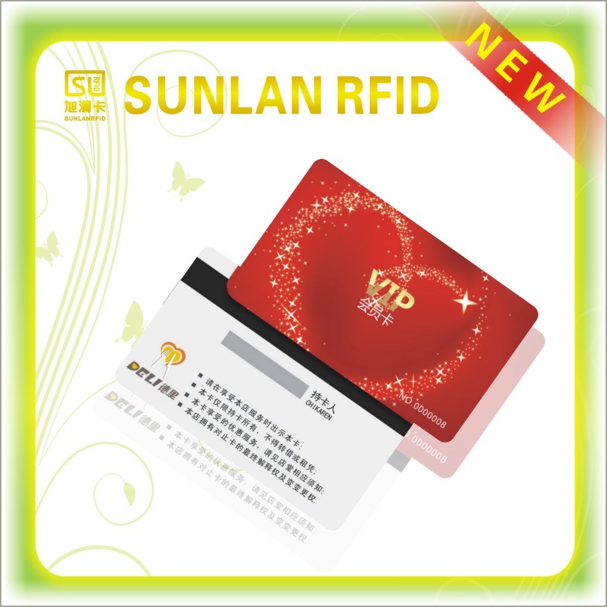 Hot! Customized PVC Magnetic Smart Card for Payment