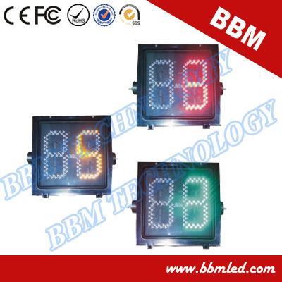 Red Yellow Green Colors Traffic Light Countdown Timer with 2 Digits