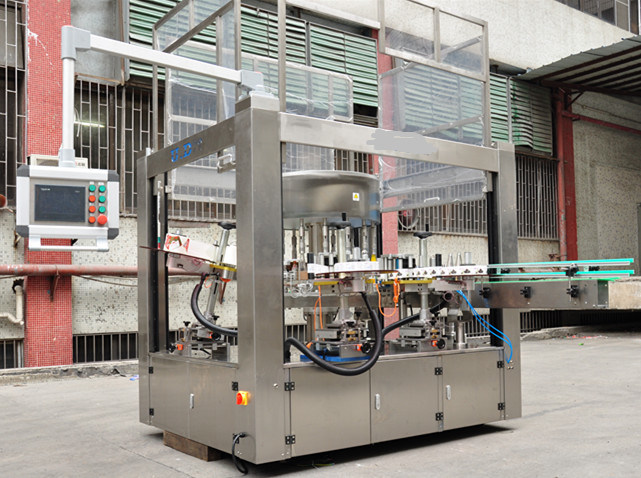 Rotary Self-Adhesive/ Sticker Labeling Machine for Glass Bottle