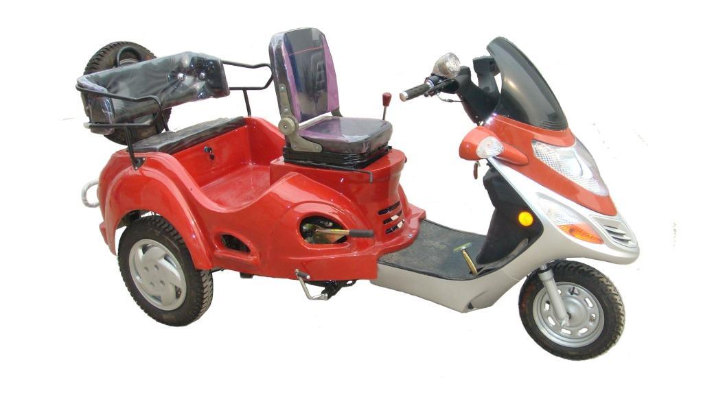 Mobility Scooter/Passenger Tricycle (Orange Color) (OKJ110ZK-3)