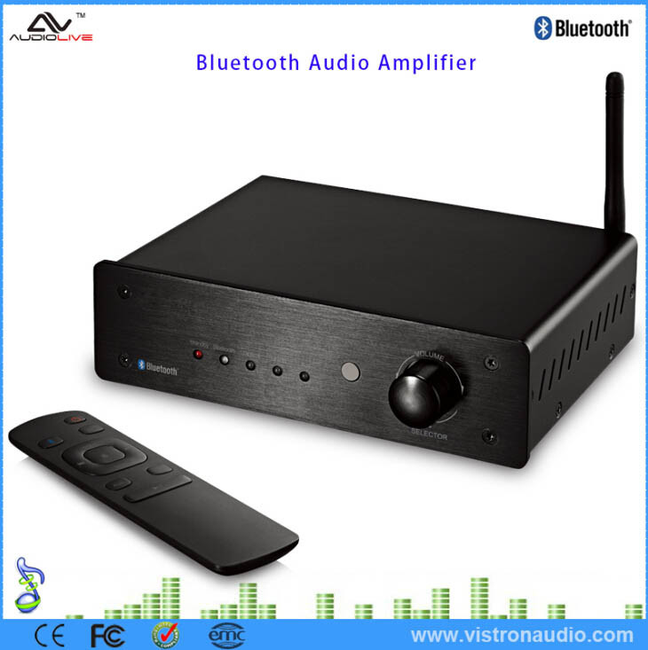 China Audio Manufacture High Performace Home Use Bluetooth Stereo Audio Amplifier