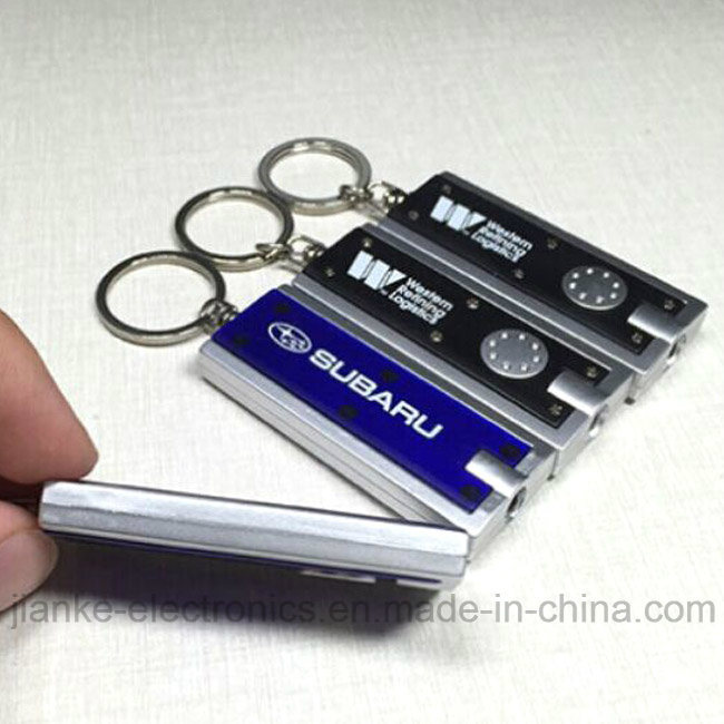 Factory Price Flashing LED Key Chain with Logo Print (3672)