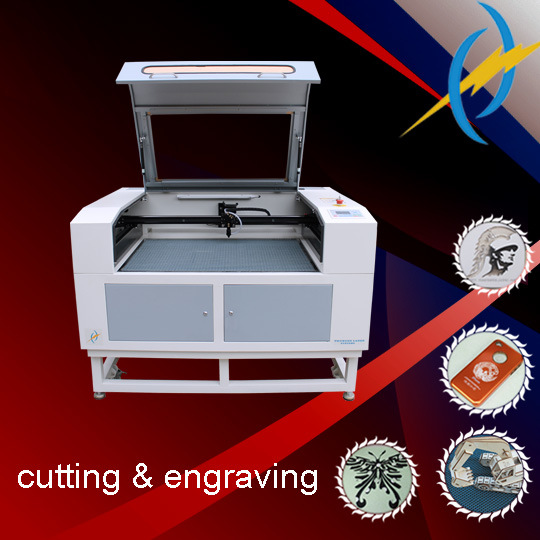 Fabric Laser Cutting Machine with a Long Life CO2 Laser Tube