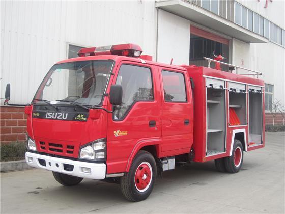 Mini Isuzu Fire Truck 2000L
