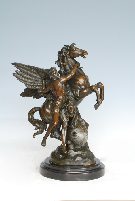 Bronze Mythology Statue Perseus Sculpture (TPE-543)