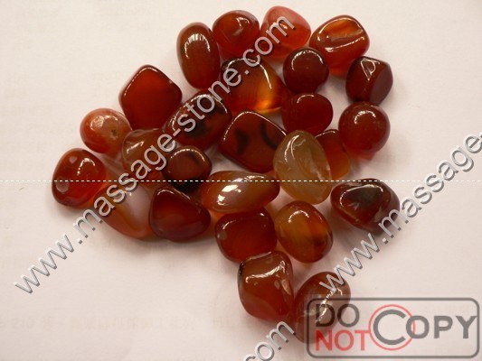 Red Tumbled Gemstones for Wholesale