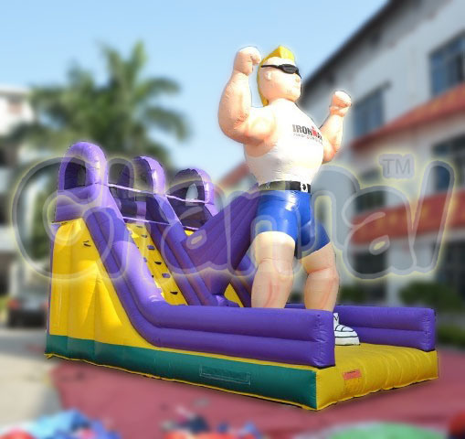 2014 Inflatable Sport Man Slide Chsl293