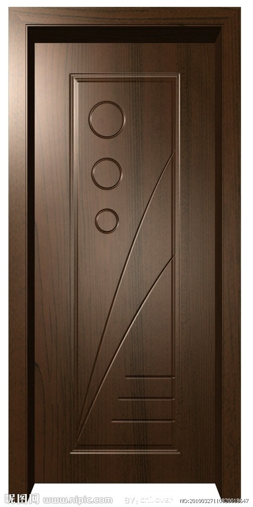 PVC Wooden Door in Special Design (customized design)