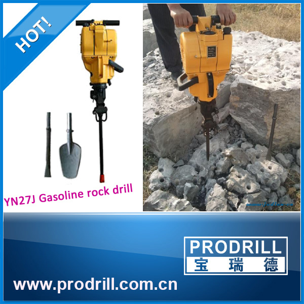 Pneumatic Portable Gasoline Rock Drill Breaker Yn27c Yn27j