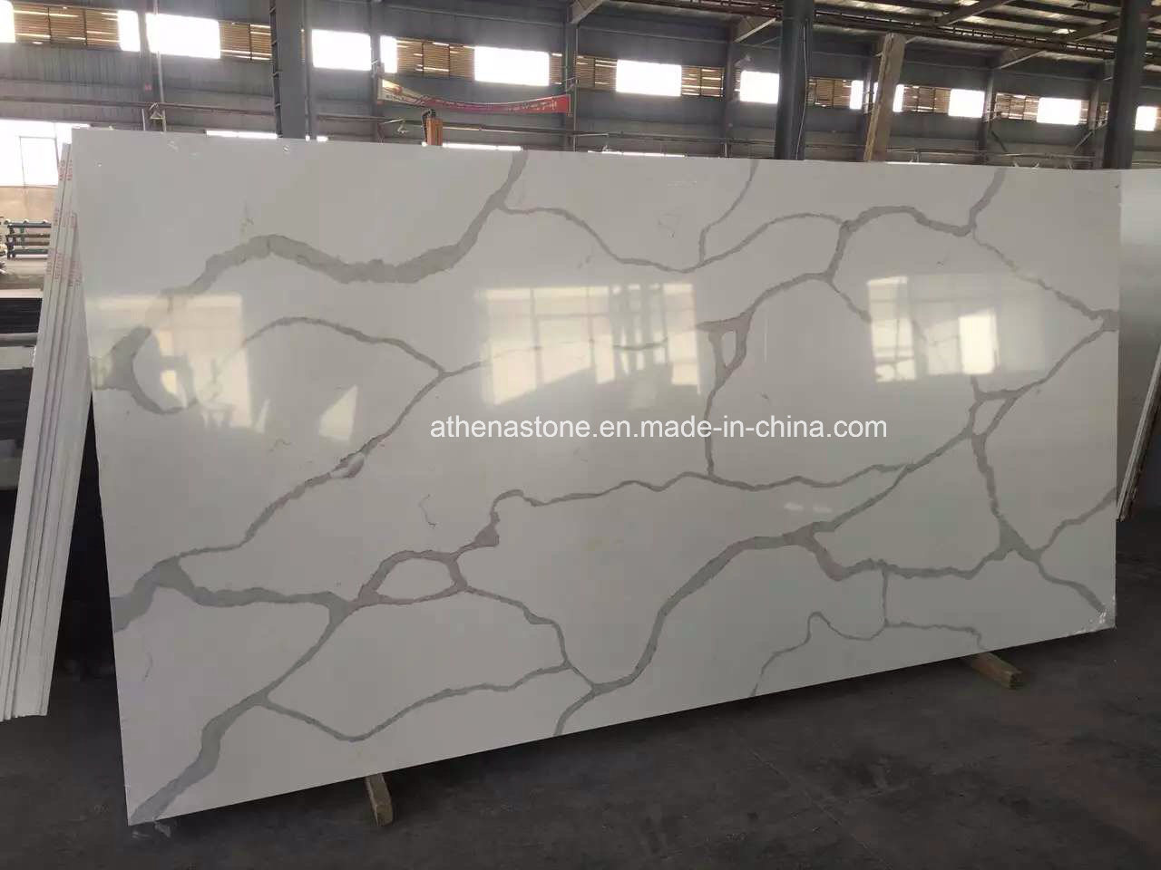 Good Brand Artificial Quartz Stone for Calacatta in China