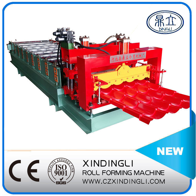 Romania Style Roofing Sheet Roll Forming Machinery