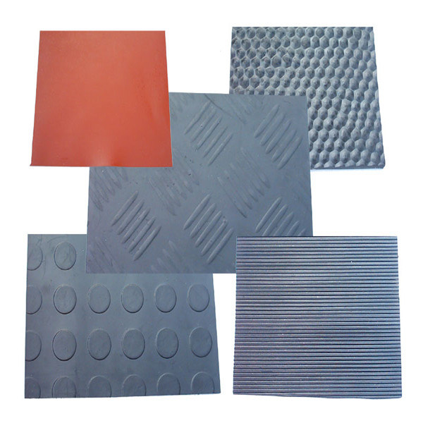 Anti-Slip Different Patterns of Ribbed Rubber Sheet / Mat