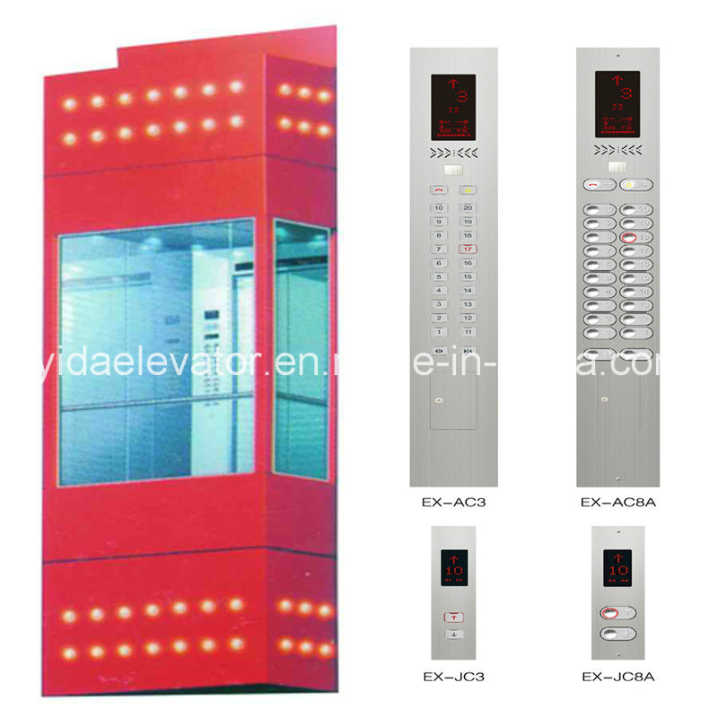 Machine Roomless Sightseeing Elevators From Professional Elevator Manufacturer