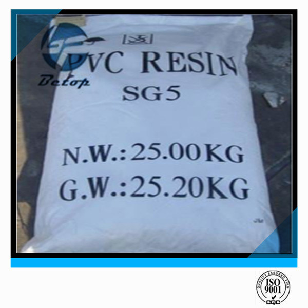 PVC Resin Sg5 /K67 for Drainage / Potable Water / Chemical Pipes