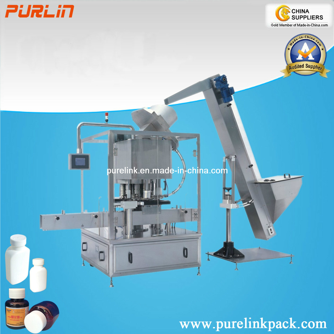 Full Automatically Screw Caps Packaging Machinery (PLD-25R)
