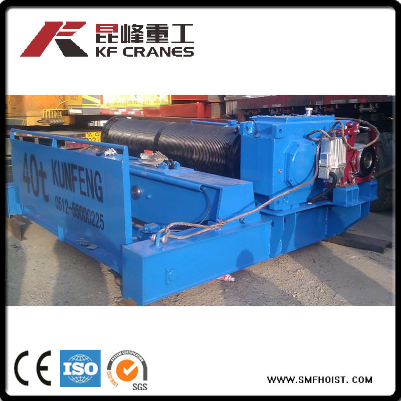 Hot Sale Electric Open Winches Used for Eot Cranes 40ton