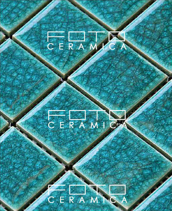 Building Green Swimming Pool Glazed Porcelain Ceramic Mosaic (DL-IID8009)