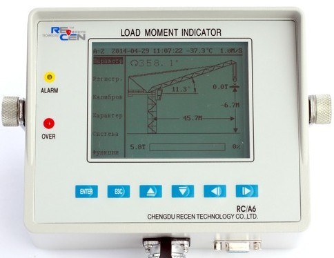 Load Moment Indicator and Anti-Collision & Zone Protection System for Tower Crane