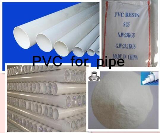2015 Hot Sale Manufacturing Factory PVC Resin for Pipe