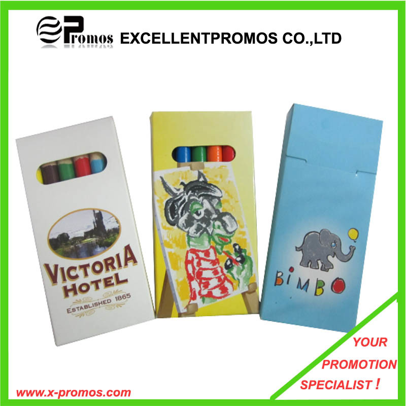 Promotional Hexagoanl Kids Color Pencil Set in Colored Box (EP-P9076)