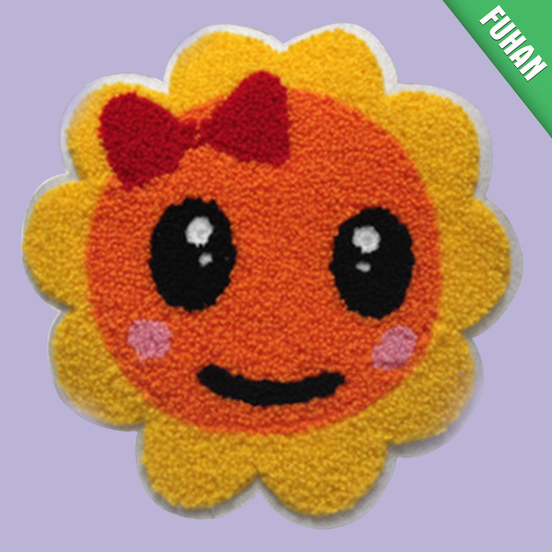 Children Clothing Sunflower Felt Material Embroideried Patch