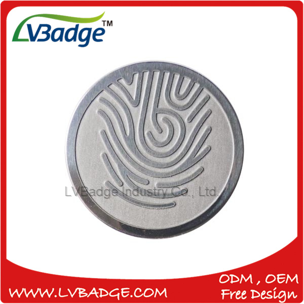 2015 Hot Custom Metal Nickel Sandblast Lapel Pin Badge for Party