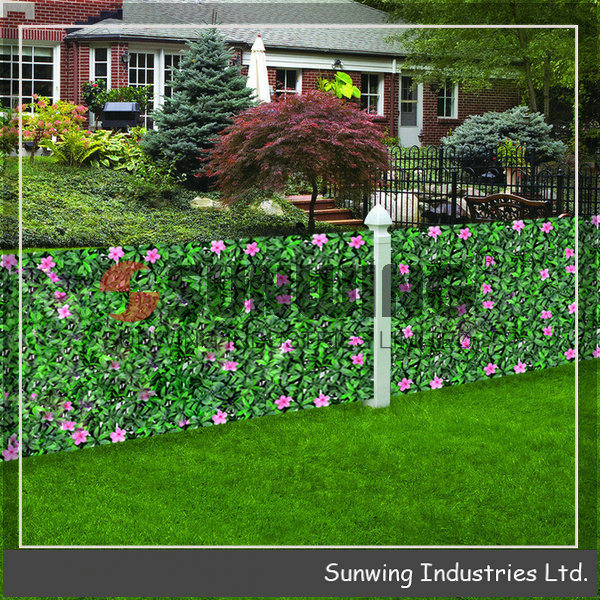Wholesale Hot Selling Artificial Grass Plastic Garden Fence