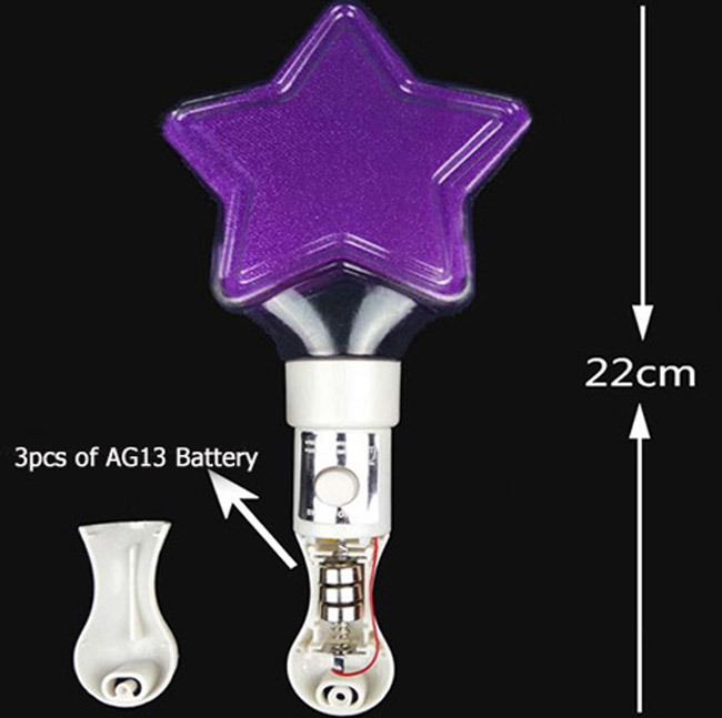 Disco LED Flashing Cheering Glow Stick with Logo Printed (4015)