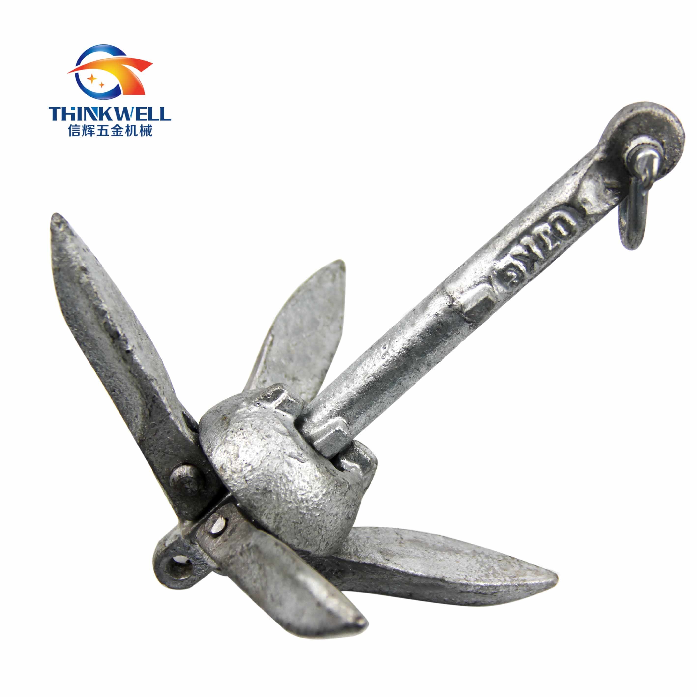 Galvanized Casting Malleable Type B Folding Anchor
