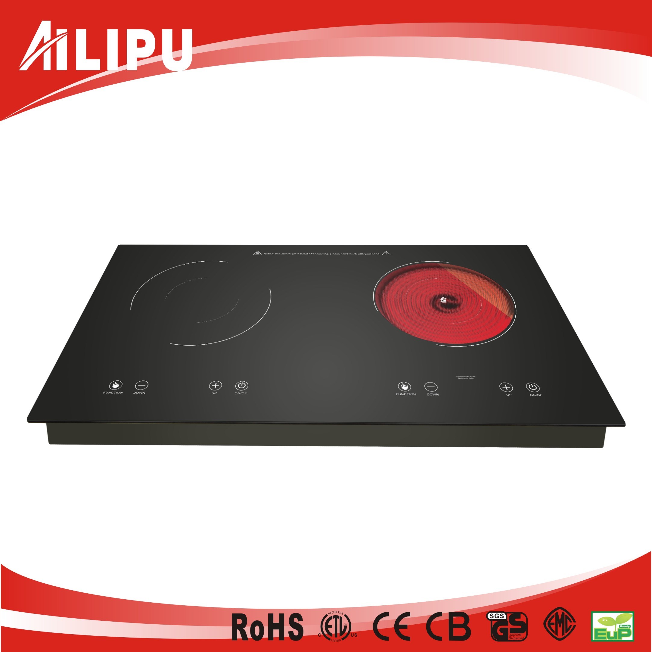 Built-in Induction Cooker+Infrared Cooker