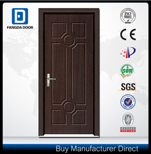 Fangda MDF Entrance Door, Modern Hardwood Door, Exterior Door