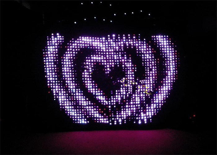 Fireproof LED Wediding Star Cloth with RGB SMD Lamps