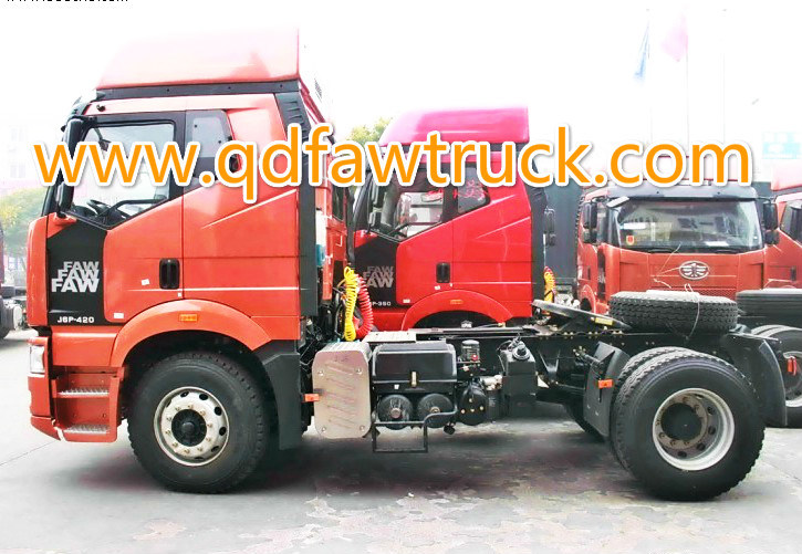 420HP 4X2 J6 Faw Tractor Truck