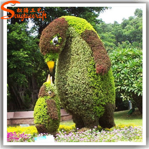 Artificial Boxwood Hedge Animal Artificial Topiary Plants for Garden Decoration