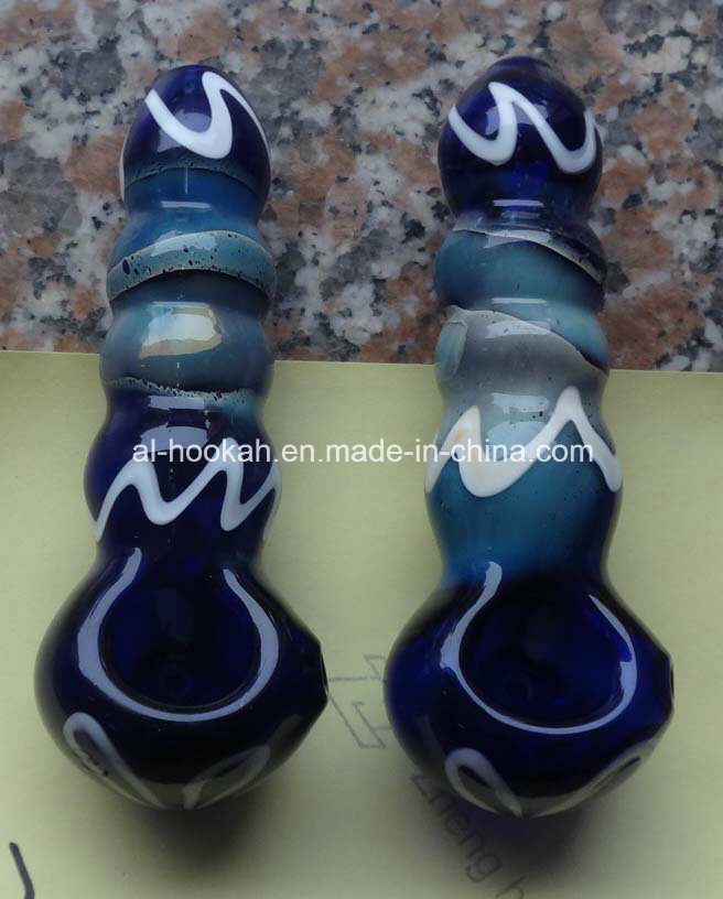 Bubbler Glass Smoking Pipe with Colores Bonitas Ea-05-