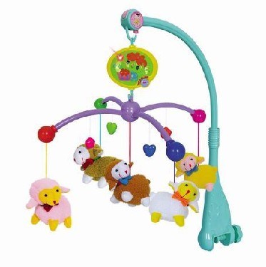 Musical Mobile Cot - Toy, Plastic Toy Set, Infant Toy (BZC91730)