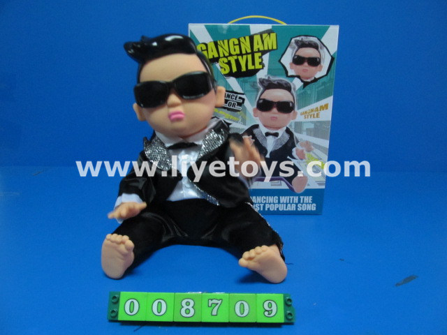 Electrical Battery Operated Musical Vocie Control Doll Toy (008709)