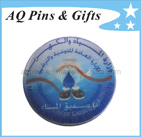 3D Button Badge/Tin Badge (3D printing) (BT-13)