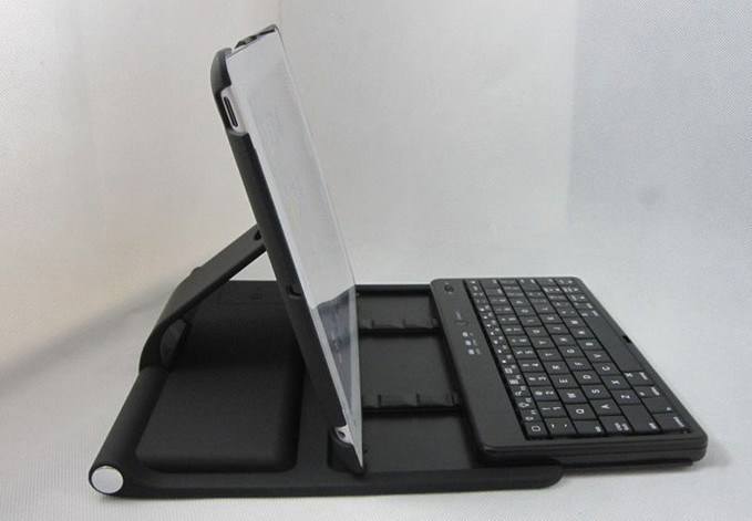 360 Degree Adjustable Bluetooth Slider Keyboard Case for iPad2