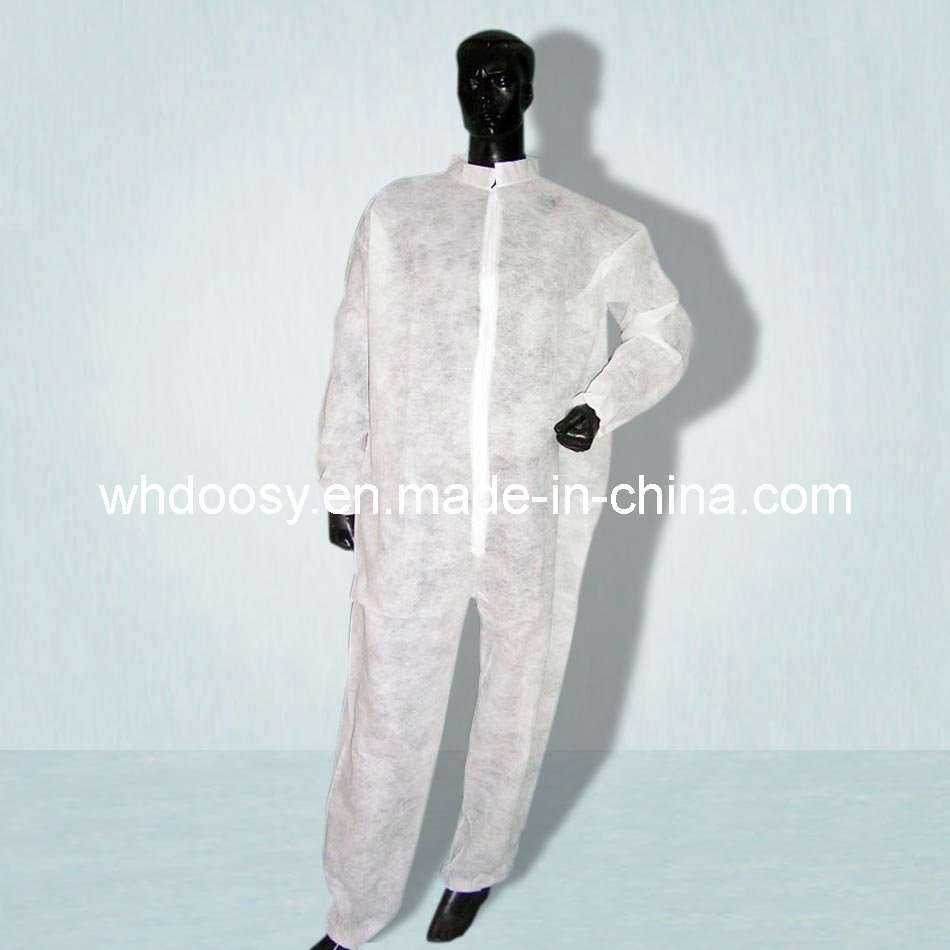 Disposable Coverall with Stand Collar (DSL) 