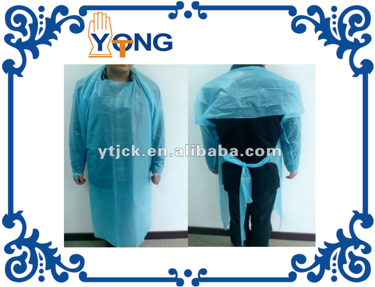 Disposable Plastic Gown CPE Gown