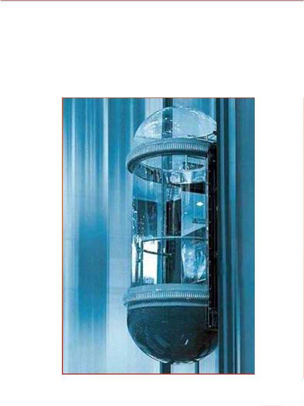 Yuanda Sightseeing Elevator with Mirror Stainless Steel
