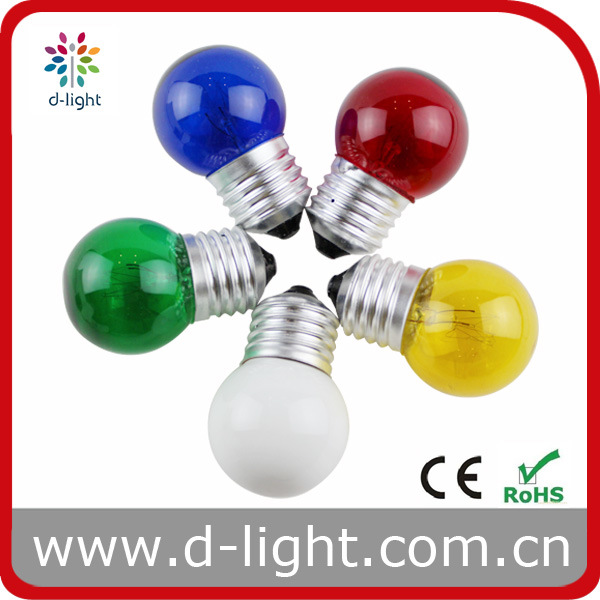 G40 out-Painted Holiday Ball Globe Bulb