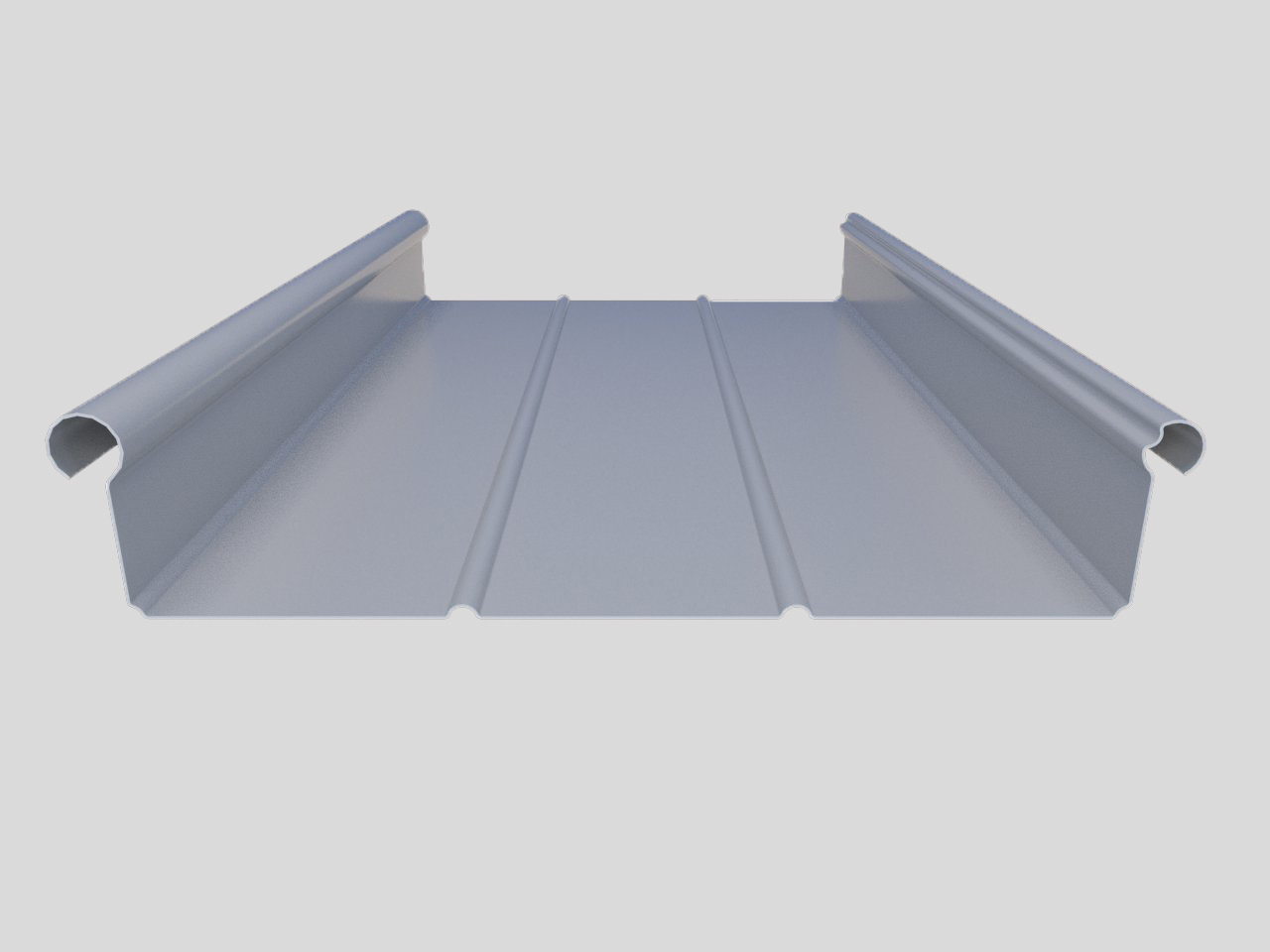 Titanium Zinc Standing Seam Sheet (65-400)