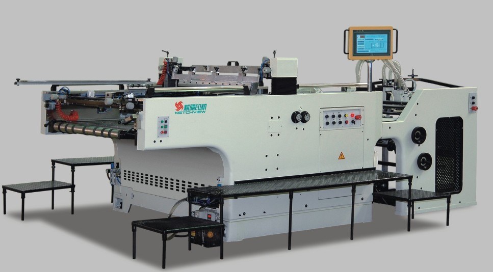 Stop Cylinder Screen Printing Machine for Paper or PVC Pet Sheet
