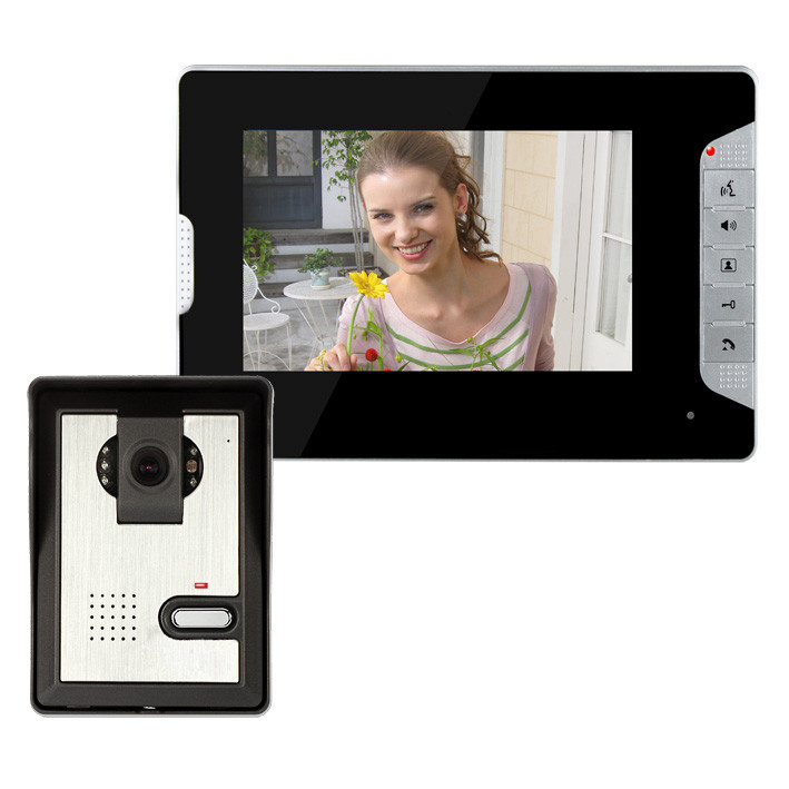 Video Doorphone for 7 Inch Doorbell Intercom Night Vision